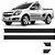 Friso Lateral Borrachão Chevrolet Montana 2011 Até 2021 Modelo Original - Imagem 1