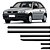 Friso Lateral Borrachão Vw Gol G3 2 Portas 1999 Até 2005 - Imagem 1