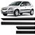 Friso Lateral Chevrolet Celta e Prisma 2006 Até 2014 4 Portas Modelo Original - Imagem 1