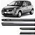 Friso Lateral Borrachão Renault Clio 2 Portas 2000 Até 2016 - Cinza Quartz - Imagem 1