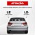 Friso Lateral New HR-V 2022 em diante Azul Cósmico - Imagem 6