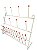 Suporte Escorredor para Vidrarias 32 Peças 300X400MM - LABORGLAS - Imagem 2