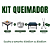 Kit: Lareira + Queimador + Tampo - Imagem 1