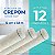 Atadura Crepom Faixa Bandagem Elástica 12cmx1.2m Kit 12 Un - Imagem 1