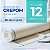 Atadura Crepom Faixa Bandagem Elástica 20cmx1.2m Kit 12 Un - Imagem 1