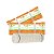 Atadura Crepom Faixa Bandagem Elástica 25cmx1.2m Kit 24 Un - Imagem 2