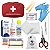 Kit Primeiros Socorros Bolsa Mochilas Camping Carro Completo - Imagem 6