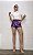 Short Jeans Metalizado - Imagem 1