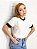 Tees Bicolor Off com Preto - Imagem 1