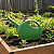 Regador Plástico 1.5L Verde Nutriplan com Chuveiro para Plantas - Imagem 2