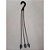 Kit 20 Hastes Alças Preto Pendurador Para Vasos E Cuias Plantas 43cm - Imagem 1