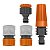 Kit de Irrigação Jardim Com 4 Peças Esguicho Regulável e Bico para Engate Rápido -Tramontina - Imagem 2