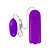 Vibrador Bullet Multivelocidades Roxo Sexy Import - Imagem 1