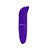 Vibrador Golfinho Aveludado Roxo Ponto G Sexy Import - Imagem 2