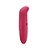 Vibrador Ponto G Curvado Aveludado Pink Sexy Import - Imagem 1