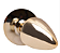 Plug Anal P Metal Dourado Hard - Imagem 4