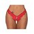 Calcinha Tanga Fio Dental Erótika - Vermelha - Imagem 1