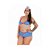 Mini Fantasia Marinheira Sexy Plus Size - Imagem 1