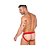 Cueca Slip Jockstrap Cirré - Vermelho Pimenta Sexy - Imagem 2