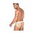 Cueca Slip Jockstrap Cirré - Branco Pimenta Sexy - Imagem 2