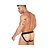 Cueca Slip Jockstrap Cirré - Preto Pimenta Sexy - Imagem 2