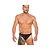 Cueca Slip Jockstrap Cirré - Preto Pimenta Sexy - Imagem 1