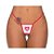 Calcinha Fantasia Fio Dental Médica Pimenta Sexy - Imagem 1