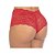 Calcinha Caleçon Renda Vermelha Pimenta Sexy - Imagem 2