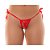 Calcinha Fio Dental Apressadinha - Vermelho Pimenta Sexy - Imagem 2