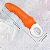 Vibrador Ponto G Recarregável Tornado S-Hande - Laranja - Imagem 4