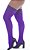 Meia 7/8 Fina Punho Renda - Roxo PerruTextil - Imagem 1