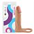 Anel com Companheiro cyberskin 16x3 cm - Bege Soulsex - Imagem 1