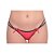 Calcinha Fio Dental Poá Vermelho Pimenta Sexy - Imagem 1