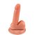 Pênis De Borracha Maciça 10 X 2,2cm Prazer E Cia - Imagem 1