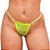 Fio Dental Sexy Amarelo Neon Palavras Strass Tallyta - Imagem 46