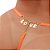 Fio Dental Sexy Laranja Neon Palavras Strass Tallyta - Imagem 10