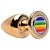 Plug G Anal Pride Lgbt Em Metal Hard - Imagem 24