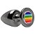 Plug G Anal Pride Lgbt Em Metal Hard - Imagem 17