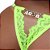 Calcinha Gis Strass Amarelo Neon Tallyta - Imagem 3