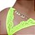 Calcinha Gis Strass Amarelo Neon Tallyta - Imagem 6