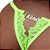 Calcinha Gis Strass Amarelo Neon Tallyta - Imagem 2