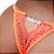 Calcinha Gis Strass Laranja Neon Tallyta - Imagem 14