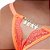 Calcinha Gis Strass Laranja Neon Tallyta - Imagem 21