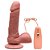 Pênis Vibrador Externo Saco 16 X 4cm Hot Flowers - Imagem 4