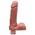 Pênis Vibrador Controle Interno 17 X 4cm Hot Flowers - Imagem 4