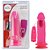 Pênis Vibrador Controle Externo 16 X 4cm Hot Flowers - Imagem 3