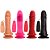 Pênis Vibrador Controle Externo 16 X 4cm Hot Flowers - Imagem 1