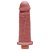 Pênis Vibrador Interno Cyber 17 X 5cm Hot Flowers - Imagem 4