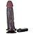Pênis Black Vibrador Externo 18 X 4,5cm Hot Flowers - Imagem 1