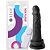 Prótese Vibrador Externo Ventosa 16,5 X 3,5cm Soulsex - Imagem 6